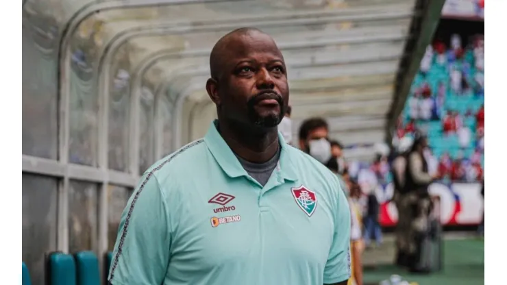 Lucas Merçon/Fluminense - Marcão, técnico do Fluminense
