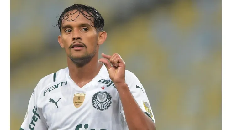 Gustavo Scarpa, do Palmeiras (Foto: Thiago Ribeiro/AGIF)
