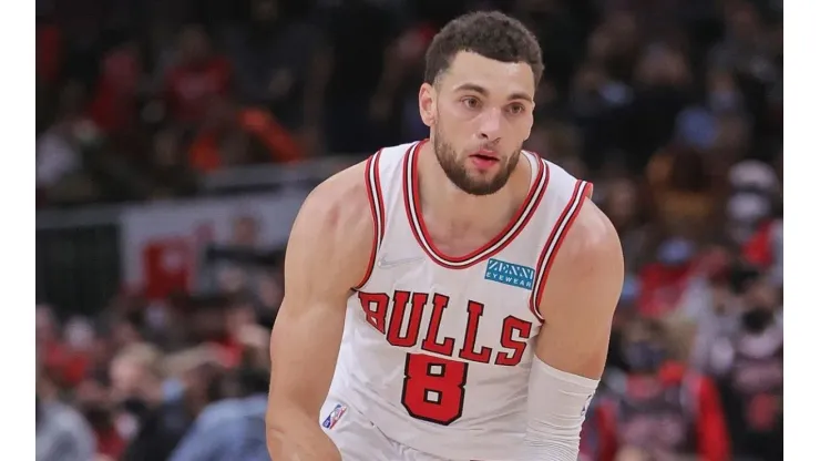 LaVine testou positivo para COVID e deverá ser desfalque para os próximos jogos dos Bulls (Getty Images)
