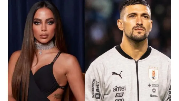 Anitta e Arrascaete podem estar vivendo um romance
