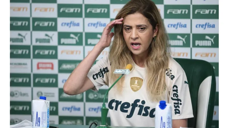 Foto: Ettore Chiereguini/AGIF - Leila Pereira presidente do Palmeiras
