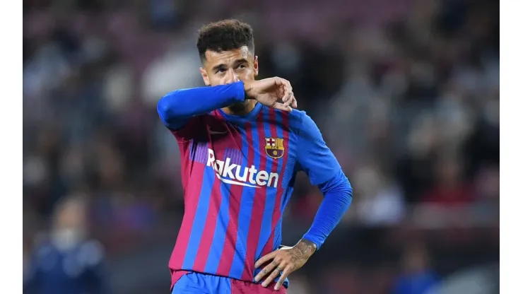 Coutinho não tem conseguido atuar com regularidade no Barcelona e pode deixar o clube em 2022
