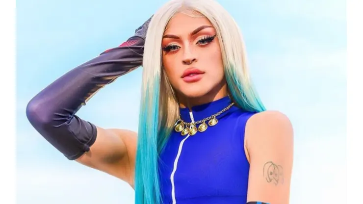 Pabllo Vittar revela, durante participação no 'Domingão do Huck', que já foi pedida em casamento por um homem casado - Imagem: Reprodução
