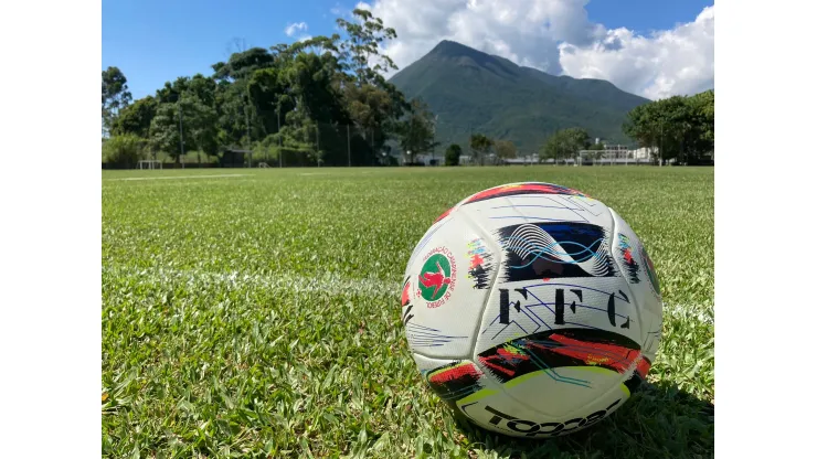 Eduardo Pauli / FFC/ Figueirense apresenta trio de reforços e jogadores colocam a Recopa como meta inicial do clube na temporada
