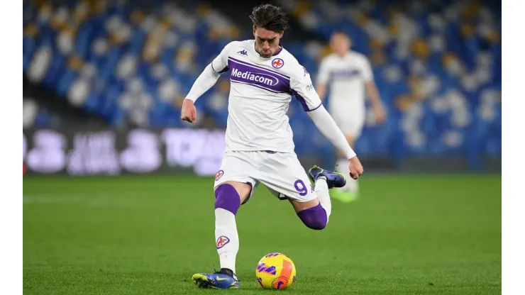 Vlahovic segue anotando muitos gols pela Fiorentina; já são 19 até o momento nesta temporada
