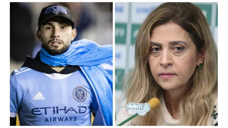 Foto: Montagens de Ira L. Black - Corbis/Getty Images e Ettore Chiereguini/AGIF - Taty Castellanos é assediado por Palmeiras de Leila Pereira, mas Inter entrou no páreo
