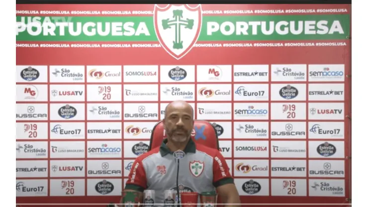 Sérgio Soares elogia Lusa após empate: "comportamento que eu quero"