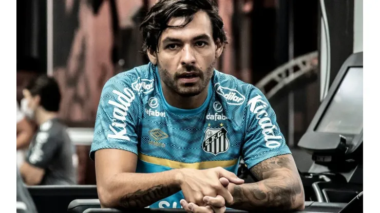 Foto: Ivan Storti/Santos FC - Goulart e Baptistão, por serem mais experientes, podem "sobrar" em eventual time de Bustos
