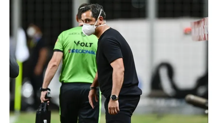 Mourão Panda / América - Marquinhos Santos, técnico do América-MG
