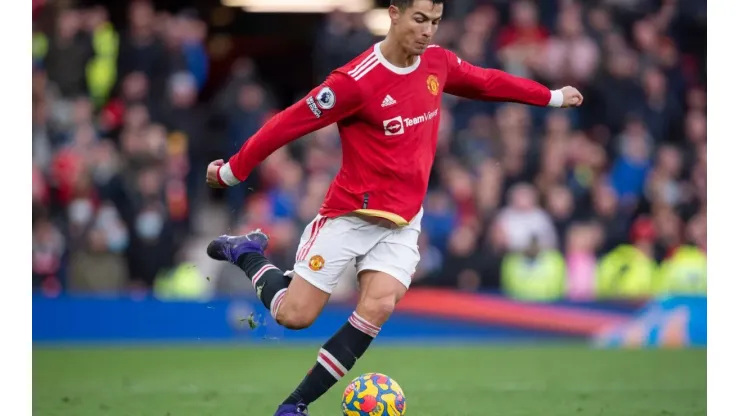 Cristiano Ronaldo balançou a rede do Tottenham três vezes e chegou a mais um recorde na carreira
