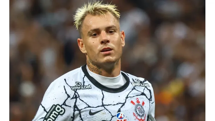 Marcello Zambrana/AGIF - Róger Guedes, atacante do Corinthians
