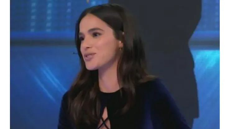 Bruna Marquezine no palco do "Domingão" - Imagem: Reprodução/Globo
