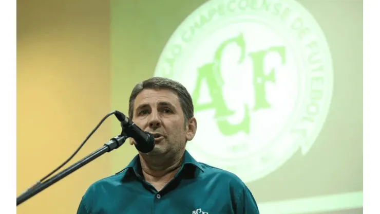 Divulgação/Chapecoense. Presidente da Chape, Nei Mandana segue com os planos de recuperação do Clube
