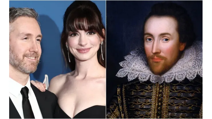 Veja a teoria que envolve Anne Hathaway, Adam Shulman e William Shakespeare. Foto 1: Arturo Holmes/Getty Images - Foto 2: VCG Wilson/Corbis via Getty Images
