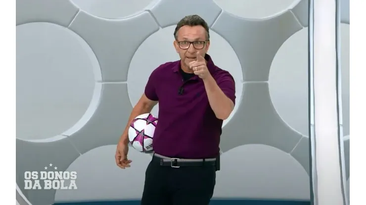 Neto no Programa Os Donos da Bola (Foto: Reprodução/Os Donos da Bola/TV Band)
