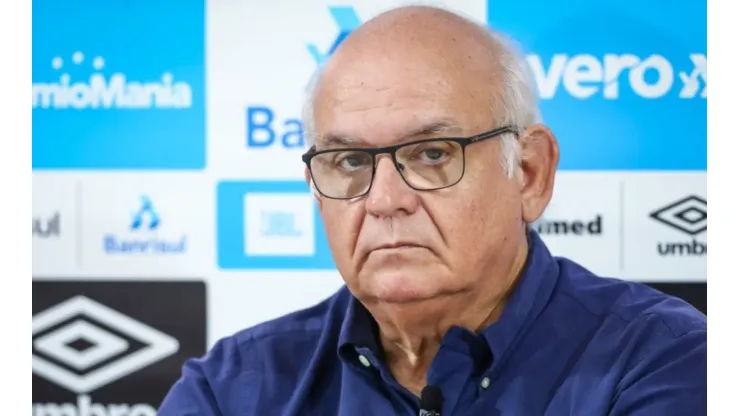 Reprodução/Grêmio. O presidente do Tricolor convocou uma reunião recentemente para esclarecer possível candidatura ao governo do Rio Grande do Sul
