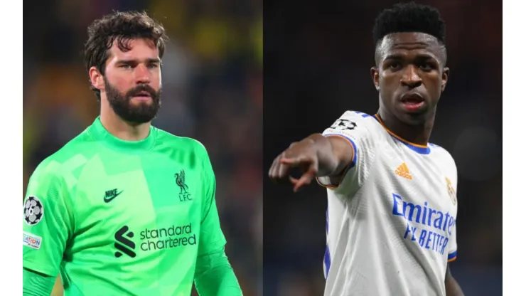 Alisson e Vini Jr. encabeçam a lista de brasileiros que chamam a atenção dos torcedores na final da Liga dos Campeões
