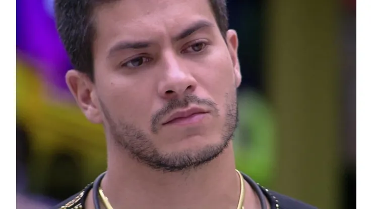 Reprodução/Gshow - Arthur Aguiar no BBB 22.
