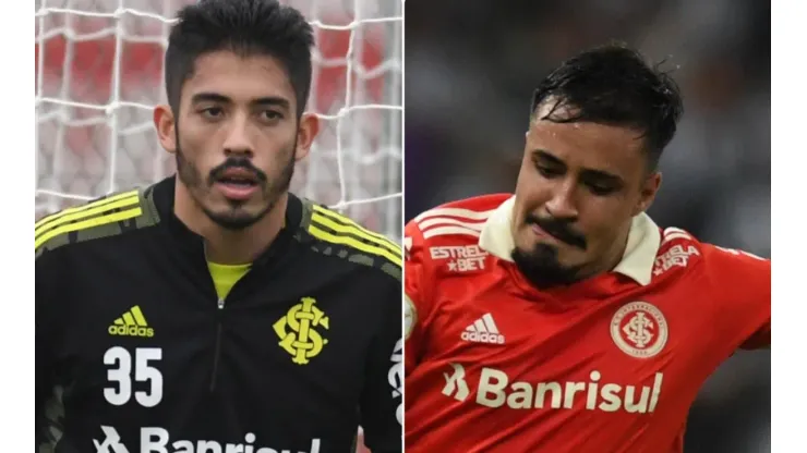 Fotos: Ricardo Duarte/Internacional/Divulgação - Daniel e Heitor: dupla convive com críticas da torcida do Inter
