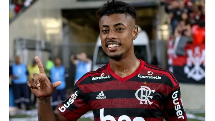 Agif/Bruno Baketa - Bruno Henrique surpreende em retorno ao CT do Flamengo
