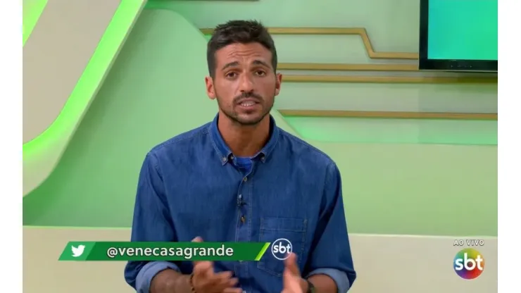 Foto: Reprodução SBT/YouTube | Venê traz 'quentinha' sobre o Cruzeiro
