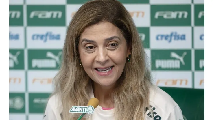 Foto: Ettore Chiereguini/AGIF - Torcida do Palmeiras pediu jogador do Santos para Leila Pereira
