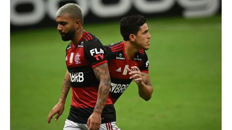 Agif/Andre Borges - Pedro e Gabigol são 'colocados para escanteio'
