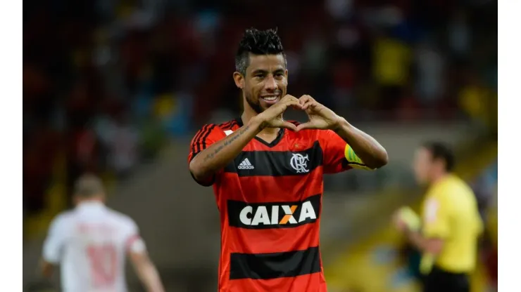 Agif/Pedro Martins - Léo Moura crava quem deve jogar na lateral direita do Flamengo
