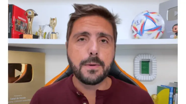 Foto: Reprodução / YouTube - Nicola entrega saída de meia do Timão
