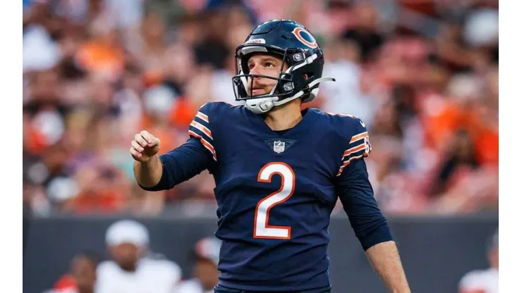 Cairo Santos tem mostrado consistência pelo Bears na temporada
