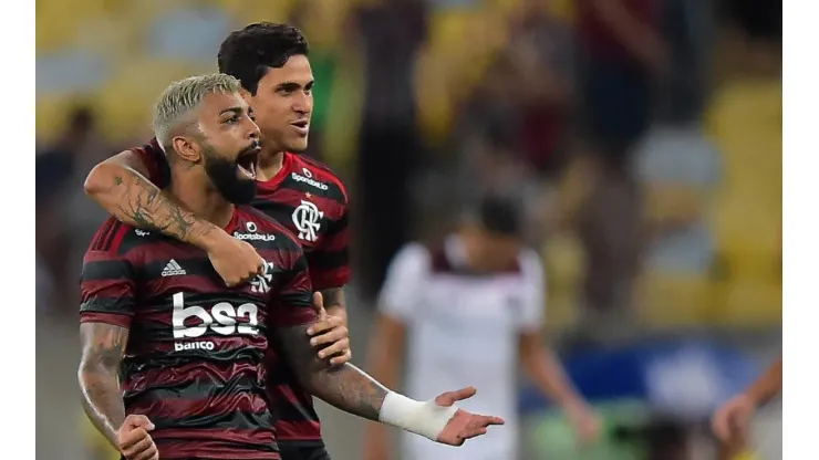 Thiago Ribeiro/AGIF. Gabigol e Pedro foram os destaques do Flamengo nesta temporada
