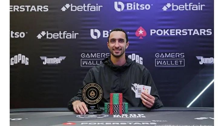 Lucio Lima é o campeão do Super High Roller