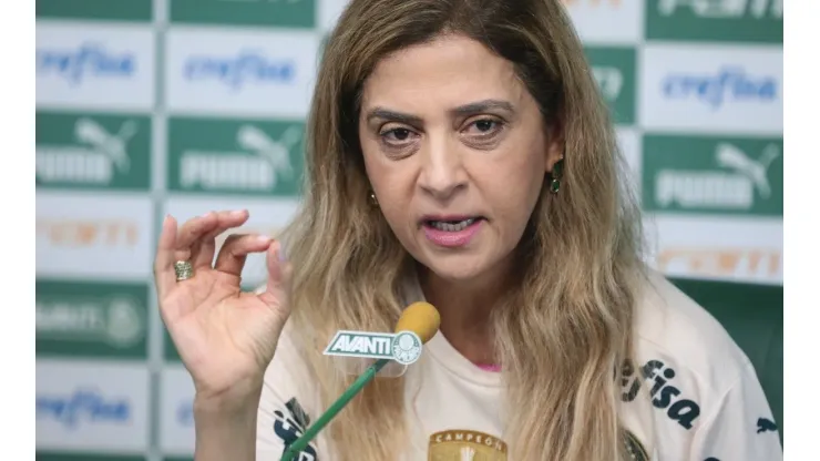 Leila Pereira comanda o Palmeiras (Foto: Ettore Chiereguini/AGIF)
