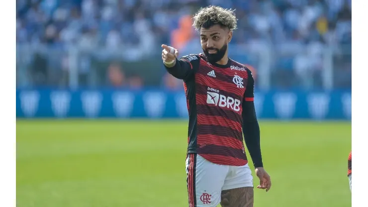 Foto: R.Pierre/AGIF - Gabigol jogou com o novo reforço do Ceará no Flamengo
