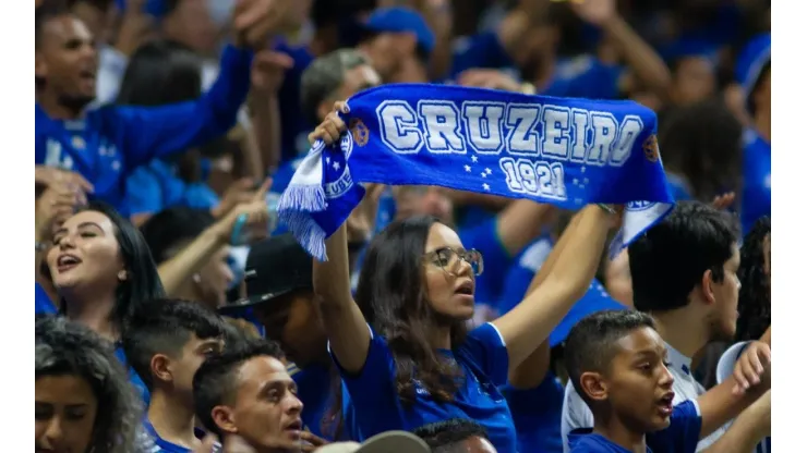 Foto: Fernando Moreno/AGIF - Torcida do Cruzeiro em 2022, no Mineirão
