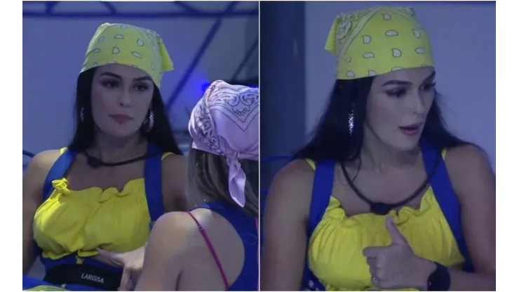 BBB: Larissa perde a paciência com brother e marca fim de aliança