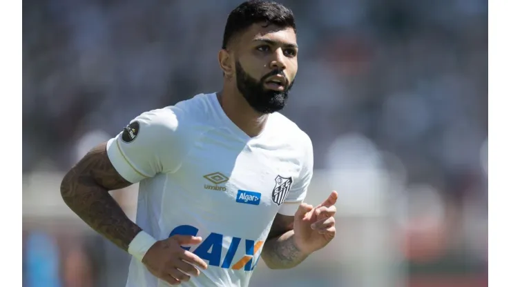 Pedro Vale/AGIF - Gabriel Barbosa saiu do Santos em 2018
