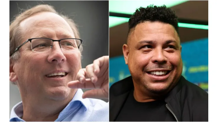 Foto: Mauro Horita/AGIF; Buda Mendes/Getty Images - Ronaldo Fenômeno e John Textor, principais investidores de SAF no Brasil
