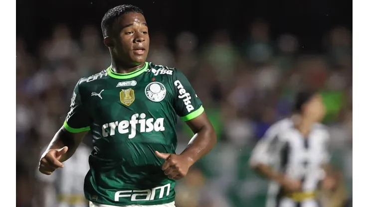 Foto: Marcello Zambrana/AGIF - Endrick não marcou nos primeiros oito jogos do Palmeiras em 2023
