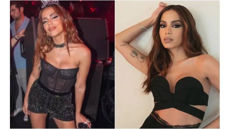 Imagens: Reprodução/Instagram oficial de Anitta.
