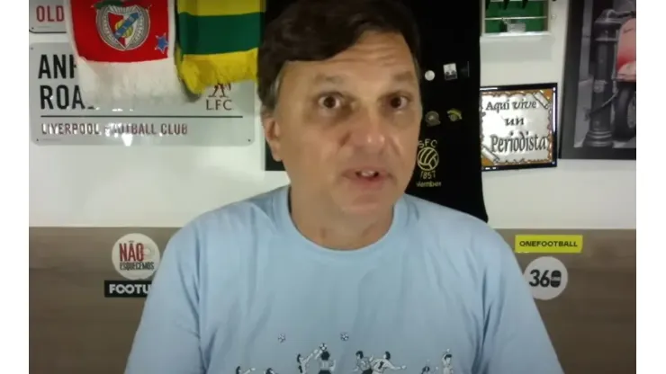 Foto: Reprodução/YouTube - Mauro Cézar trouxe informação de volta antes da hora no Flamengo
