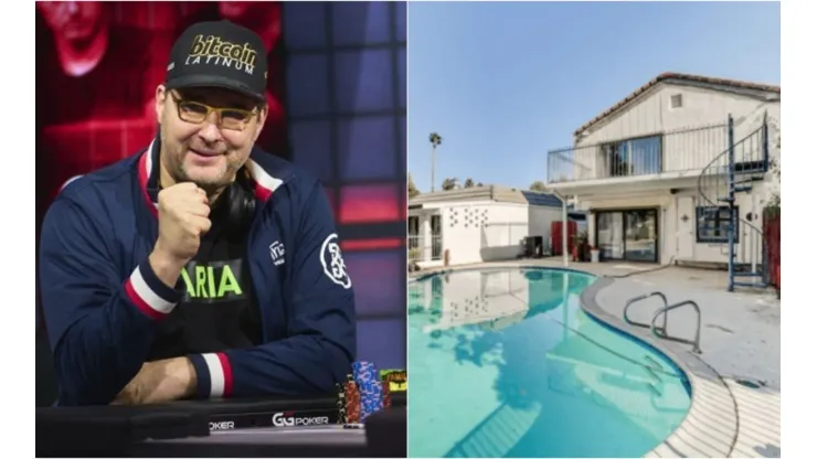 Phil Hellmuth colocou à venda uma mansão em Las Vegas (Foto: Divulgação/Pokergo e Divulgação/PokerNews)
