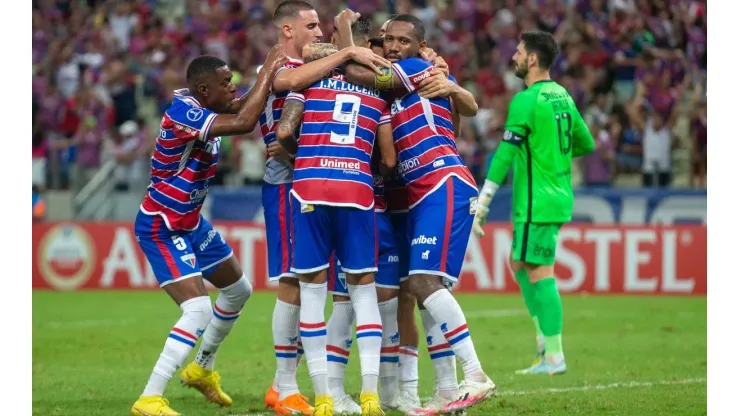 Foto: Lucas Emanuel/AGIF - Fortaleza venceu o San Lorenzo no último minuto
