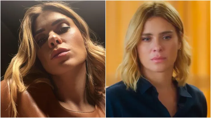 Imagem 1 - Reprodução: Instagram/Carolina Dieckmann | Imagem 2 - Reprodução/TV Globo
