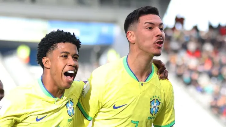 Foto: Tim Nwachukwu / FIFA - Jean foi o autor do primeiro tempo na vitória sobre a Nigéria. 
