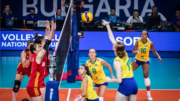 Brasil enfrenta a China na estreia da Liga das Nações. Foto: FIVB
