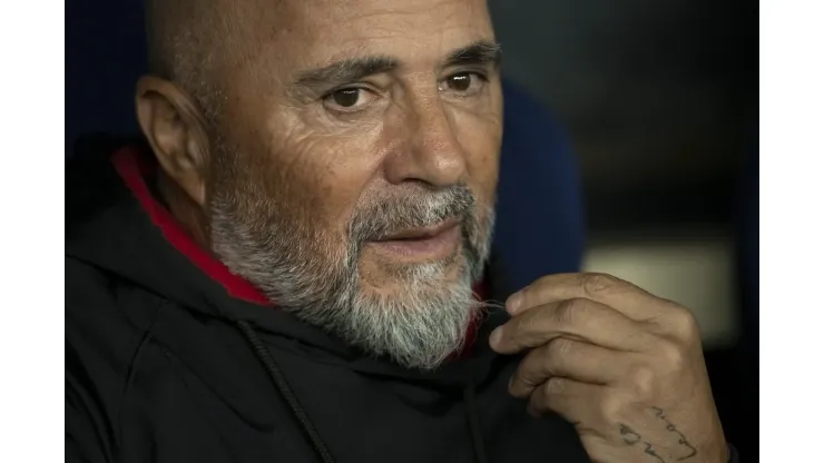 Jorge Rodrigues/AGIF. Jorge Sampaoli te, lembrança com rival do Flamengo às vésperas de clássico
