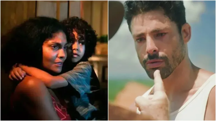 Imagens 1 e 2 - Reprodução/TV Globo
