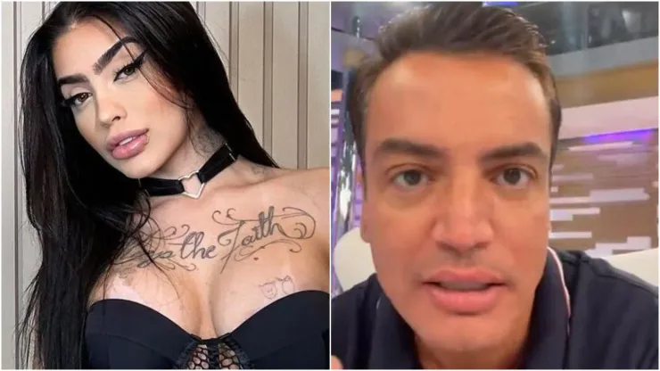 Imagem 1 - Reprodução: Instagram/MC Mirella | Imagem 2 - Reprodução: Instagram/Léo Dias
