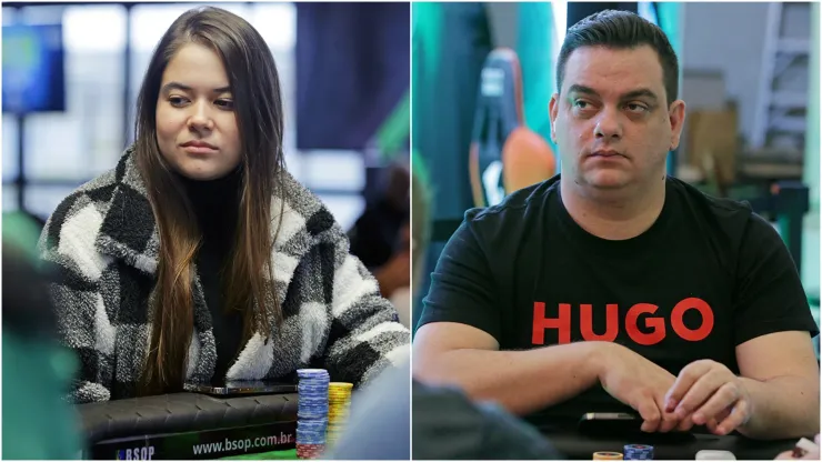 Paula Katrynne e Caio Hey são um casal de jogadores de poker (Fotos: Divulgação/BSOP)
